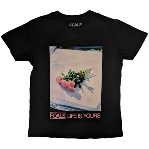 Kläder Foals Unisex T-Shirt: Life Is Yours (Small)