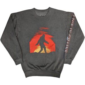 Alice In Chains Unisex Sweatshirt: Sasquatch Sunset (Sleeve Print) (Large)
