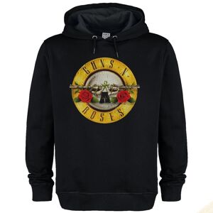 Guns 'N Roses: Amplified Vintage Black Hoodie - Drum (Large)