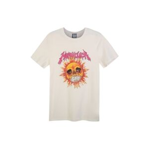 Metallica - Neon Sun Amplified Vintage White Large T Shirt