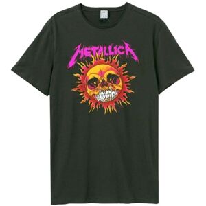 Metallica - Neon Sun Tour Amplified Vintage Charcoal XX Large T Shirt