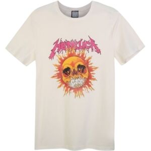 Metallica - Neon Sun Amplified Vintage White X Large T Shirt