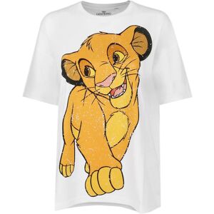 The Lion King Dame/Dame Happy Simba Slouch T-shirt til kvinder/damer