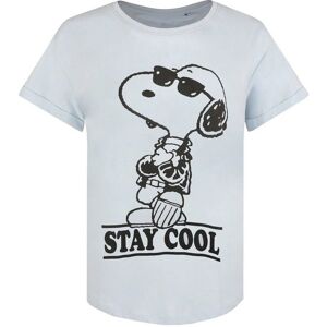 Peanuts Dame/kvinder Stay Cool Snoopy T-shirt