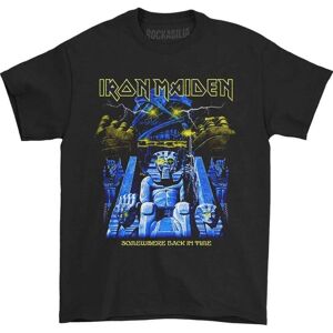 Iron Maiden Unisex T-shirt til voksne tilbage i tiden med mumie