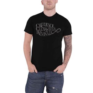 Creedence Clearwater Revival Unisex T-shirt med vintage logo til voksne
