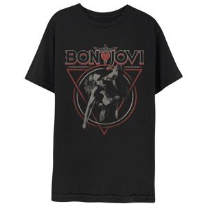 Bon Jovi Unisex Adult Triangle Overlap T-Shirt