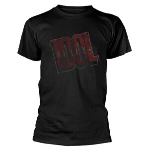 Billy Idol Unisex T-shirt med vintage bomuldslogo til voksne