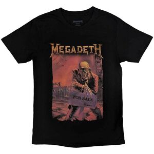 Megadeth Unisex Adult Peace Sells Album Cover T-Shirt