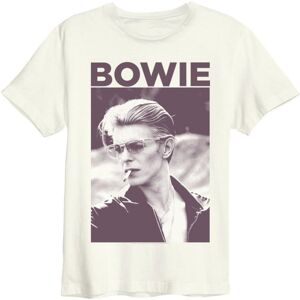 Amplified Unisex Adult Cigarette David Bowie Vintage T-Shirt