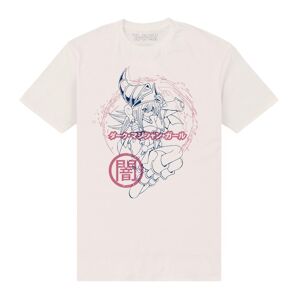 Yu-Gi-Oh! Unisex Adult Dark Magician Girl Outline T-Shirt