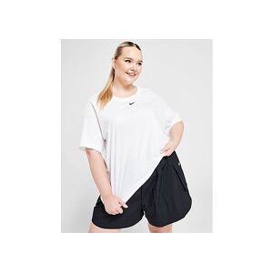 Nike Plus Size Boyfriend T-Shirt Dame, White