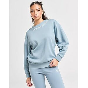 Emporio Armani EA7 Logo Crew Sweatshirt, Blue