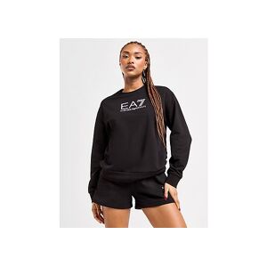 Emporio Armani EA7 Train Sweatshirt/Shorts Set, Black