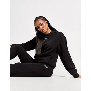 Emporio Armani EA7 Essential Logo Hoodie, Black