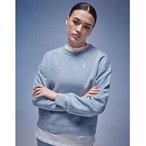 Jordan Brooklyn Crew Sweatshirt Dame, Blue Grey