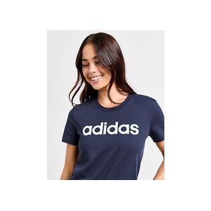 adidas Core Linear T-Shirt, Legend Ink / White