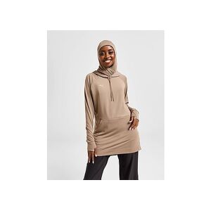 Puma Modest Hooded Hijab, Brown