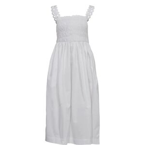 Numph DK Nümph - NUFIA STRAP DRESS - Bright White - 40