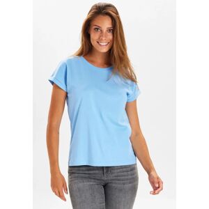 Numph DK Nümph - NUBEVERLY T-SHIRT - GOTS - Bel Air Blue - XS