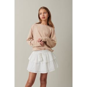 Gina Tricot - Y boho frill skirt - Nederdele- White - 146/152 - Female  Female White