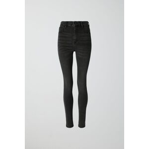 Gina Tricot - Molly high waist jeans - Highwaist Jeans- Grey - XS - Female  Female Grey