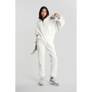 Gina Tricot - Basic sweatpants - Joggingbukser- White - L - Female  Female White