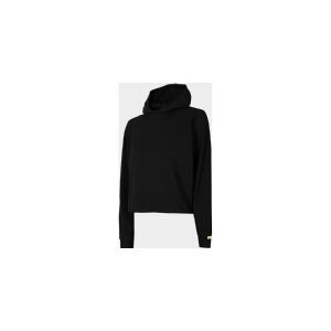 4f Women's sweatshirt H4Z22-BLD021 Deep black R.XS