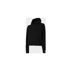 4f Women's sweatshirt H4Z22-BLD021 Deep black R.S