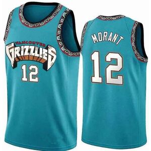 Ny sæson Grizzlies Morant Embroidered City Edition Jersey W S