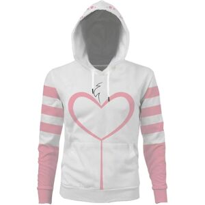 (på lager) Hazbin Cosplay Hotel Angledust 3d Print hættetrøje Voksenjakke Sweatshirt Pullover Frakke M