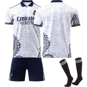 22 Real Madrid Dragon shirt Print Edition uden nummersæt - #XS