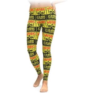 Sweden Quickstyle Advarsel Zombie Outbreak Leggings MultiColor XL