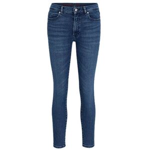 HUGO Extra-slim-fit jeans in blue super-stretch denim