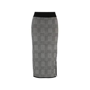 Boss Pencil skirt in knitted jacquard