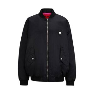 HUGO Oversized-fit bomber jacket in water-repellent fabric