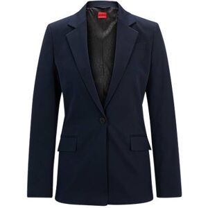 HUGO Regular-length jacket in stretch material