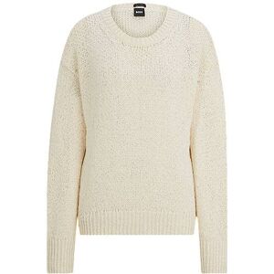 Boss Knitted sweater in a cotton blend