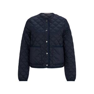 Boss Water-repellent jacket with diamond quilting and branded poppers