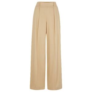HUGO Relaxed-fit trousers with wide leg