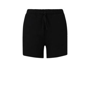 Boss Stretch-terry shorts with embroidered logo