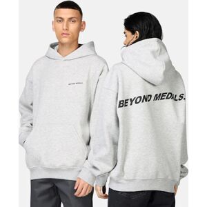 BEYOND MEDALS Hoodie - Logo Rise Hvid Female EU 37