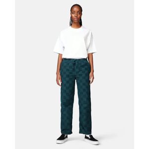 Vans Pants Range Cord Check Grå Female M