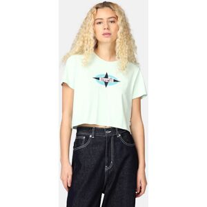 Levis T-shirt - Cropped Jordie Grøn Female S