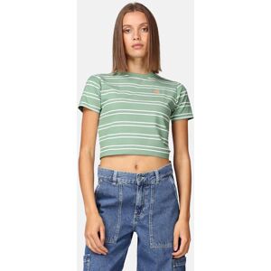 Dickies T-shirt - Westover Stripe Grøn Female 2XS