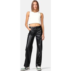 JUNKYARD Trousers - PU PANTS Grå Female XS