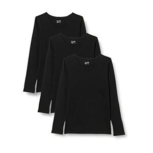berydale Women's Long-Sleeved Shirt (Pack of 3), black