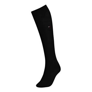 Tommy Hilfiger Women's TH WOMEN 98% COTTON KNEEHIGH 1P Calf Socks, Black (Black 200), 6/8 (Manufacturer size: 39-42)