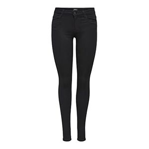 ONLY Women's ROYAL SOFT REG SKIN JEGGING BLACK NOOS Skinny Trousers, Black (Black C-N10), UK 14/L34 (Manufacturer size: L/34)