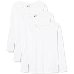 berydale Women's Long-Sleeved Shirt (Pack of 3), White